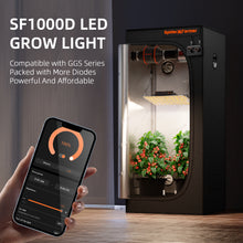 Load image into Gallery viewer, Spider Farmer® SF1000D 100W Full Spectrum Dimmable LED Grow Light For 2×2′
