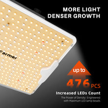 Load image into Gallery viewer, Spider Farmer® SF1000D 100W Full Spectrum Dimmable LED Grow Light For 2×2′