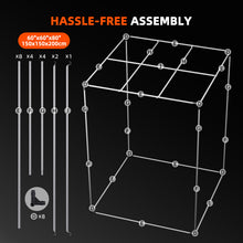 Load image into Gallery viewer, Spider Farmer® 5’x5’x6.5′ 150cm x 150cm x 200cm Indoor Grow Tent 1680D Hydroponic Plant Room for Optimal Plant Growth & Climate Control