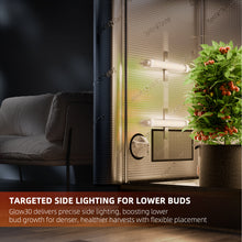 Load image into Gallery viewer, Spider Farmer Glow30 32W Full Spectrum Side Lighting LED Grow Light Bars 13”, 4-Bar Kit, Boosts Lower Bud Growth & Yield,Ideal for Cloning, Veg & Flowering in Indoor Plants & Grow Tents