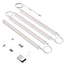 Load image into Gallery viewer, Dimmable | ProSpider Farmer GlowBar 2FT Full Spectrum LED Grow Light Strips for Indoor Plants, IP65 Waterproof, Linkable, Energy-Efficient & Easy Install, Ideal for Plant Stand & Greenhouse (4 Pack)