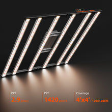Load image into Gallery viewer, Spider Farmer®SE5000 480W LED Grow Light Dimmable High Yields for 4x4FT Grow Tent Smart APP Control