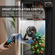 Load image into Gallery viewer, Spider Farmer®6-Inch Grow Tent Clip Fan EC Motor, 10 Speeds Wind Control 10-Level Wide-Angle Oscillation, Waterproof IP54 for Optimal Plant Airflow Pack of 2