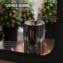 Load image into Gallery viewer, Spider Farmer® 5L Smart Cool Mist Humidifier with Temp & Humidity Sensor Smart APP Control Extendable Targeting Hose for Plants Indoor Grow Tent Room