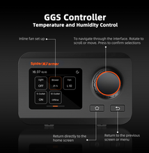 Load image into Gallery viewer, Spider Farmer 3’x3’x6′ Complete Grow Tent Kits I SE3000 EVO 300W Led Grow Light I 2025 New 4-inch Inline Fan with GGS Controller Kits I Clip Fan | 5 Pack 10 Gallon Growbag