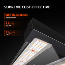 Load image into Gallery viewer, Spider Farmer® G3000 300W WiFi &amp; Bluetooth App-Controlled Dimmable Cost effective Full Spectrum LED Grow Light for 3X3 Grow Tent
