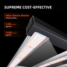 Load image into Gallery viewer, Spider Farmer® G5000 480W WiFi &amp; Bluetooth App-Controlled Dimmable Cost effective Full Spectrum High Yield Commercial LED Grow Light for 4X4 Grow Tent
