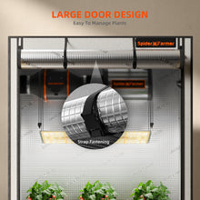 Load image into Gallery viewer, New Spider Farmer 2’x2’x6′ 60cm x 60cm x 180cm Pro White Indoor Grow Tent 2000D Oxford Cloth Hydroponics Plant Growing Box
