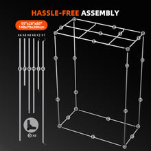 Load image into Gallery viewer, V3 Upgraded Spider Farmer® 4.6’x2.3’x6.5′ 140cm x 70cm x 200cm Indoor Grow Tent 1680D Hydroponic Plant Room for Optimal Plant Growth &amp; Climate Control

