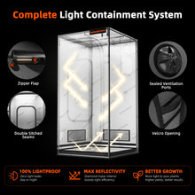 Load image into Gallery viewer, Spider Farmer® Master Series 3×3 Grow Tent (90×90×180cm) – Precision Environment Control System for 2-4 Plants, Complete Indoor Gardens
