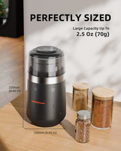 Load image into Gallery viewer, New Spider Farmer Electric Herb &amp; Spice Grinder with Removable Stainless Steel Bowl
