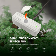 Load image into Gallery viewer, Updated New Version | Spider Farmer Genius Grow System 5-IN-1 SensorPro Kits , Monitoring PPFD, Temp, Humidity, VPD &amp; CO₂, Ideal for Optimizing Grow Tents, Grow Rooms
