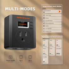 Load image into Gallery viewer, New Updated Spider Farmer S-Station | Wi-Fi &amp; Bluetooth , Smart Plug Controller 1875W 15A for Indoor Growing, Supports Temperature &amp; Humidity Sensor-Based Automation, for Digital Devices Connection and Smart Control via Spider Farmer APP
