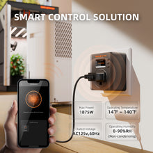 Load image into Gallery viewer, New Updated Spider Farmer S-Station | Wi-Fi &amp; Bluetooth , Smart Plug Controller 1875W 15A for Indoor Growing, Supports Temperature &amp; Humidity Sensor-Based Automation, for Digital Devices Connection and Smart Control via Spider Farmer APP
