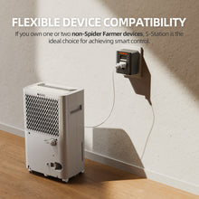 Load image into Gallery viewer, New Updated Spider Farmer S-Station | Wi-Fi &amp; Bluetooth , Smart Plug Controller 1875W 15A for Indoor Growing, Supports Temperature &amp; Humidity Sensor-Based Automation, for Digital Devices Connection and Smart Control via Spider Farmer APP
