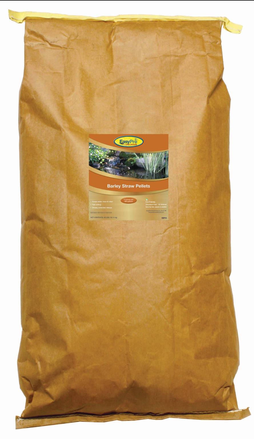 EBP40 Barley Straw Pellets – 40 lb. bag