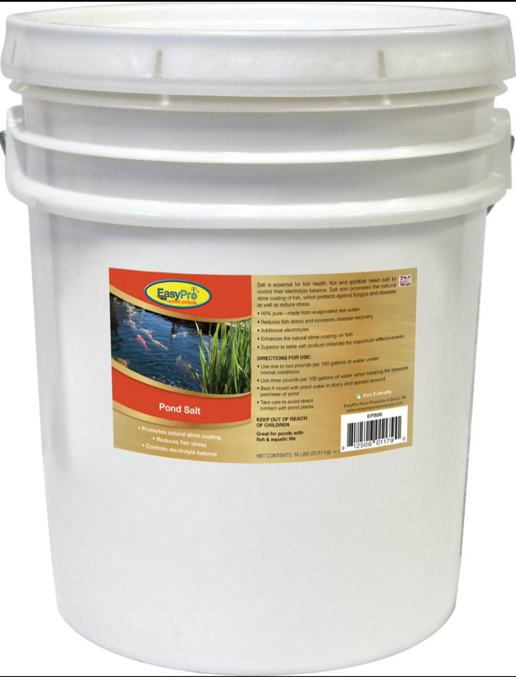 EPS50 Pond Salt – 50 lb. pail