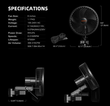 Load image into Gallery viewer, Spider Farmer 3’x3’x6′ Complete Grow Tent Kits I SE3000 EVO 300W Led Grow Light I 2025 New 4-inch Inline Fan with GGS Controller Kits I Clip Fan | 5 Pack 10 Gallon Growbag
