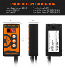 Load image into Gallery viewer, Clearance Sale I Spider Farmer® Waterproof 48”X20.75” Plant Heat Mat for Seedlings Fast Germination &amp; Rooting Support Indoor Gardening
