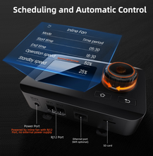 Load image into Gallery viewer, 2025 New Spider Farmer®6” Inline Fan Kits 402CFM with GGS Controller Carbon Filter &amp; Ducting Combo Grow Tent Ventilation System
