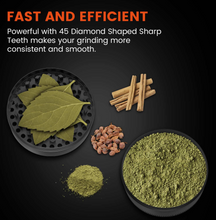 Load image into Gallery viewer, Pre-order I Spider Farmer 3″ Spice Pepper Grinder – 4-Piece Metal Grinder with Magnetic Lid
