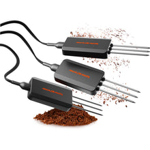 Load image into Gallery viewer, Spider Farmer 3 Pcs GGS 3-in-1 Soil Sensor Pro | Accurate Drip Irrigation Control, Substrate Type Selection, Monitoring Real-Time Soil EC, Temperature, and Moisture

