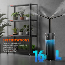 Load image into Gallery viewer, V3 Upgraded Spider Farmer® 8’x4’x6.5′ 240cm x 120cm x 200cm Indoor Grow Tent 1680D Hydroponic Plant Room for Optimal Plant Growth &amp; Climate Control
