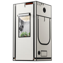 Load image into Gallery viewer, Spider Farmer 3’x3’x6′ 90cm x 90cm x 180cm Pro White Indoor Grow Tent 2000D Oxford Cloth Hydroponics Plant Growing Box
